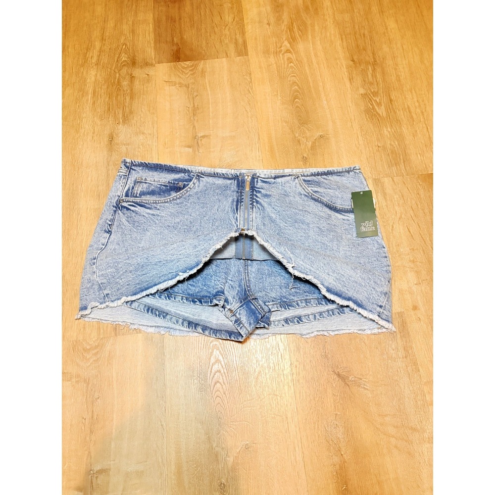 Wild Fable‎ Short Denim Skort XL - Picture 2 of 6